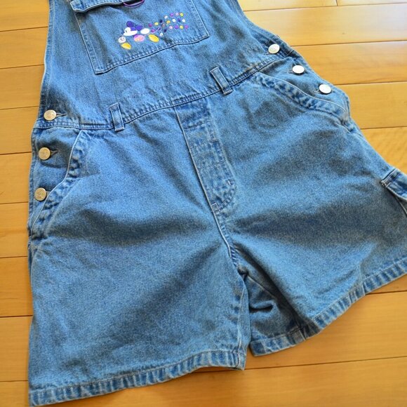 Madewell Disney Denim Romper Overalls Size M / S - Picture 4 of 16